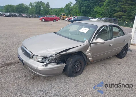 2002 Buick Century Custom из США, поврежденный, VIN 2G4WS52J621228627